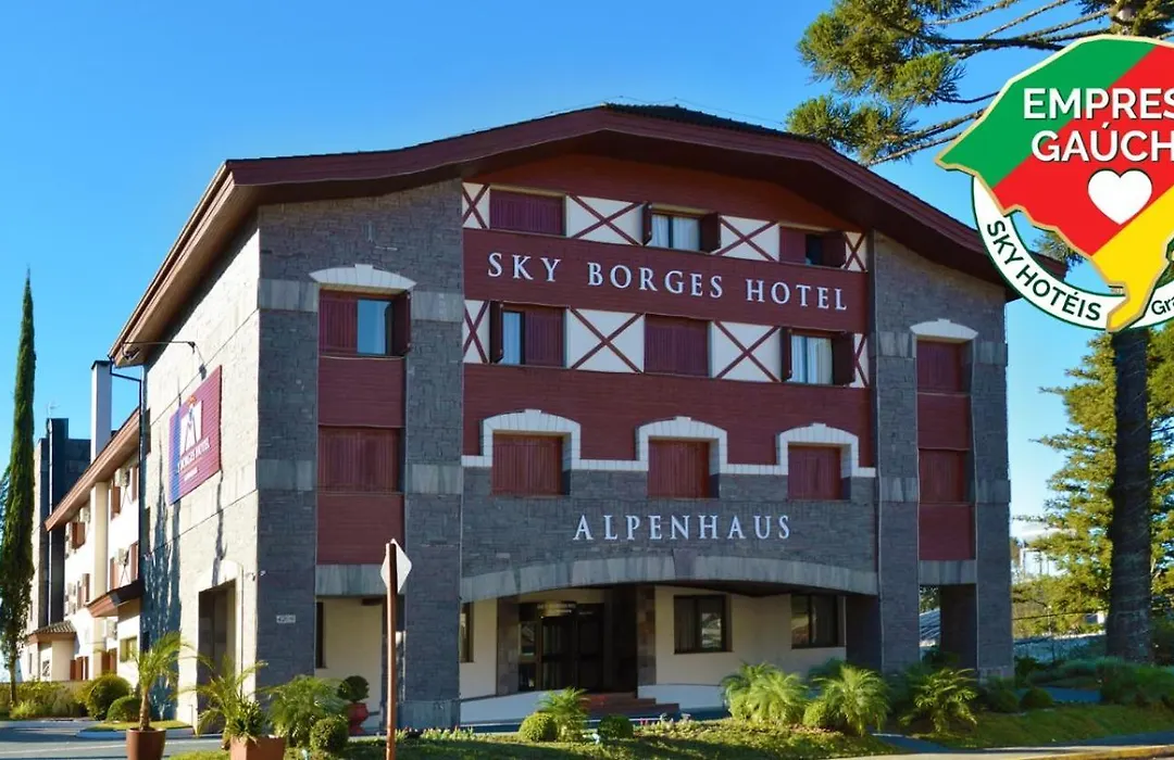 Sky Borges Hotel - Flats De Luxo No Centro De Gramado - Rs-1